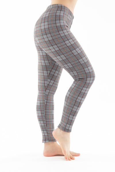 TD Winter Extra Warm Women's Leggings - Multicolor Printed Knitted Fleece  Lined