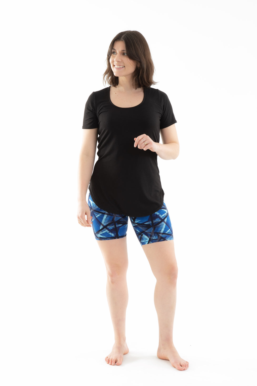 Abstract Bluish - Shorts