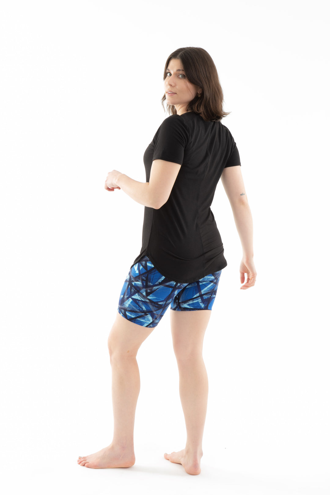 Abstract Bluish - Shorts