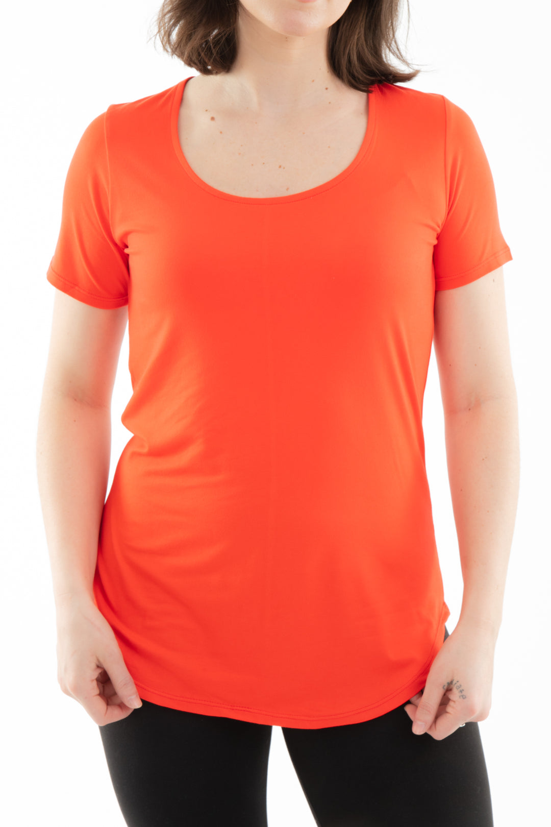 Scarlet - Short Sleeve Tunic Top