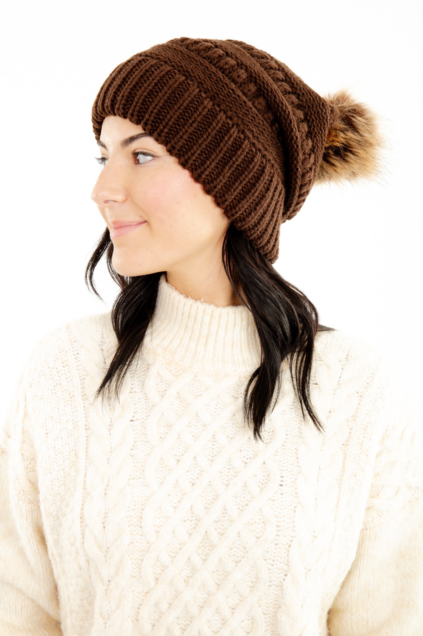 Black - Cozy Slouchy Beanie