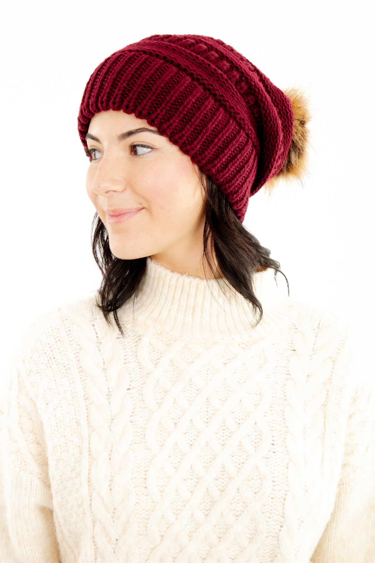 Black - Cozy Slouchy Beanie