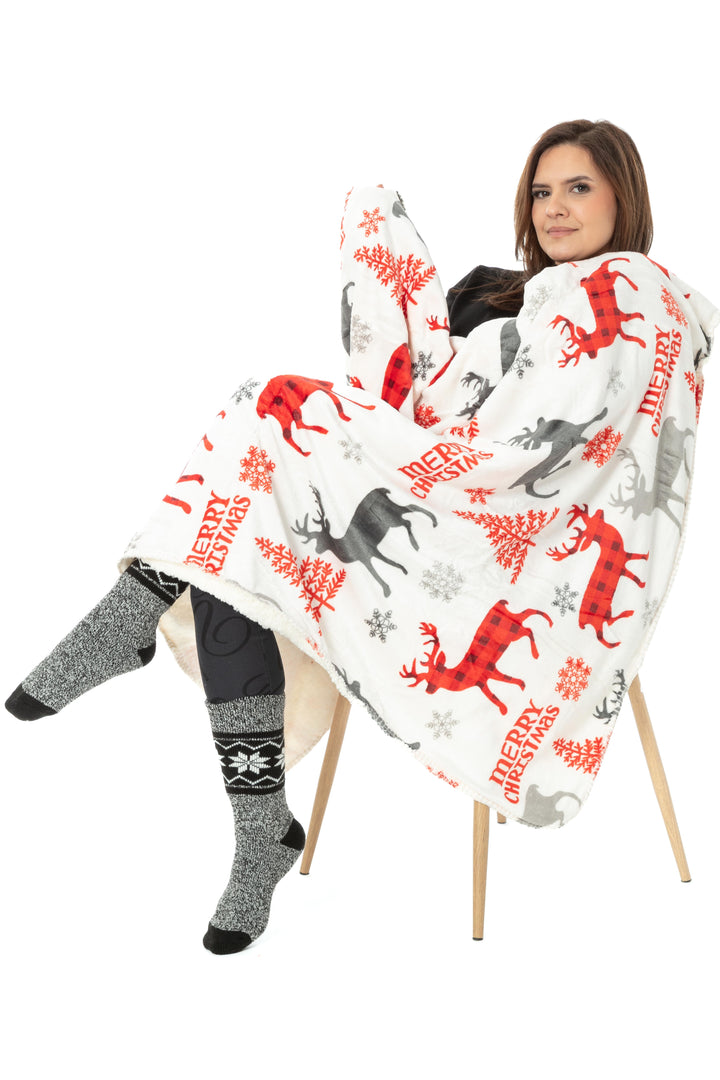 Red Moose - Sherpa Blanket