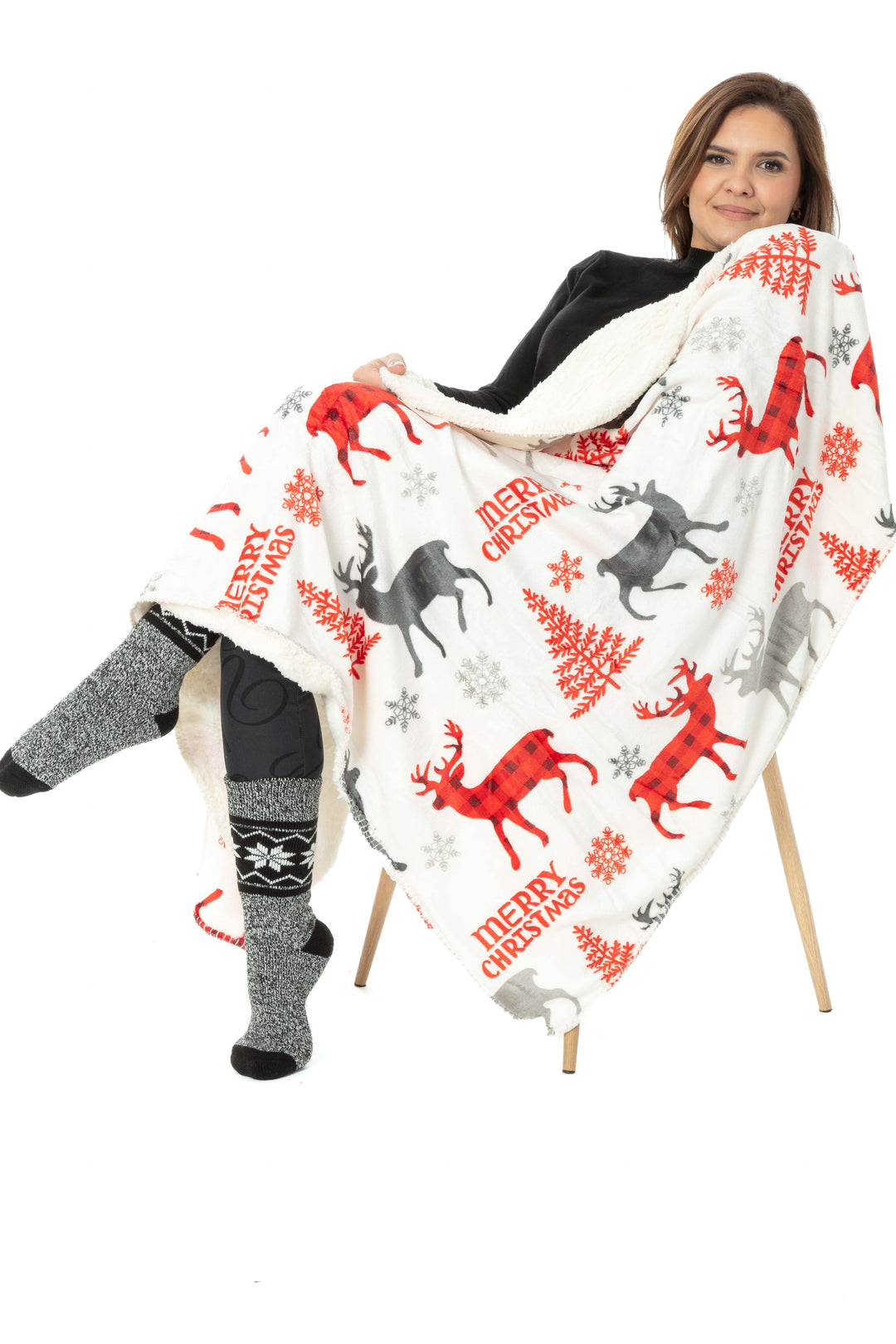 Red Moose - Sherpa Blanket