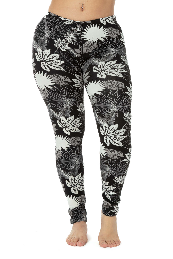 Botanical - Cozy Lined Leggings