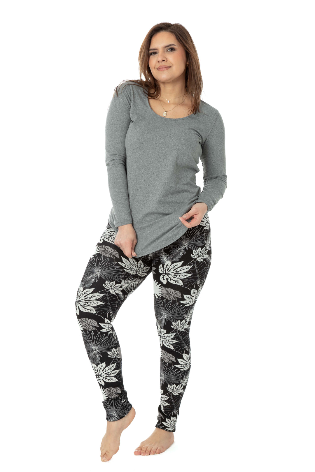 Botanical - Cozy Lined Leggings