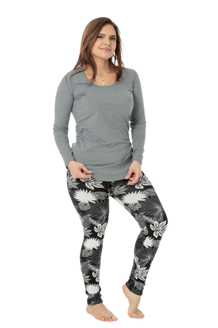 Botanical - Cozy Lined Leggings