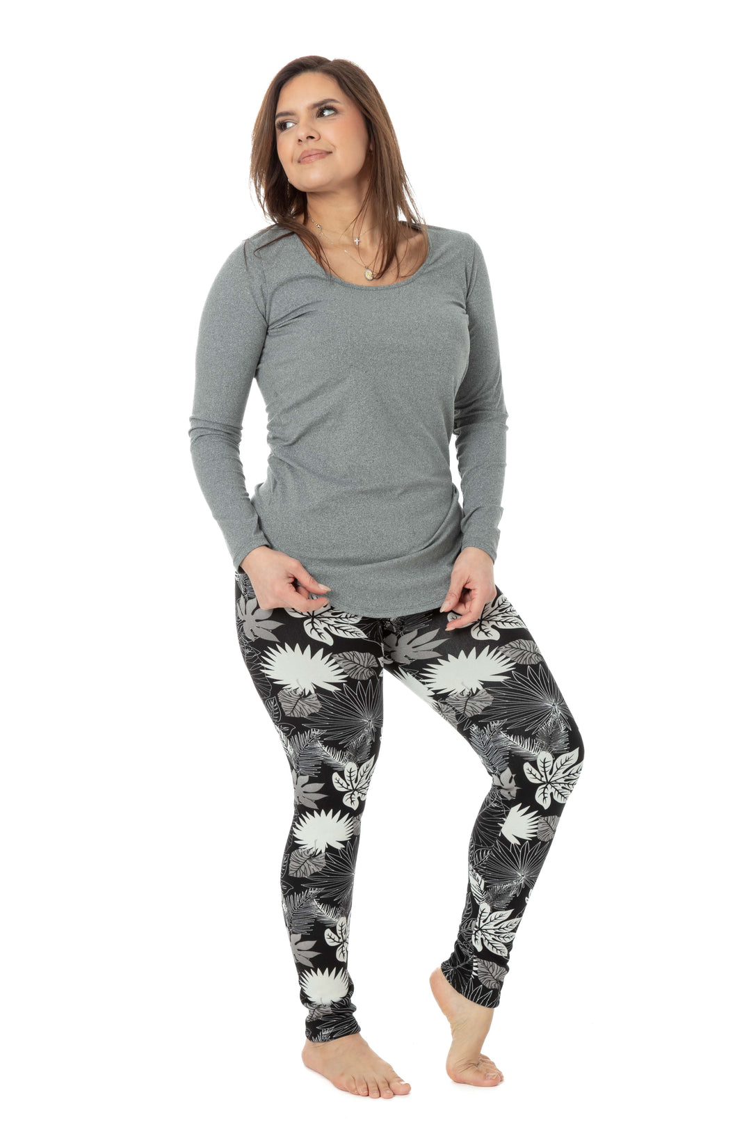 Botanical - Cozy Lined Leggings