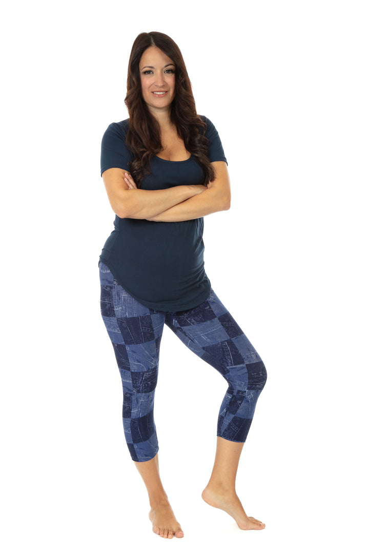 Mosaïque Denim - Capris