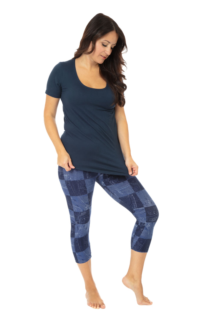 Mosaïque Denim - Capris