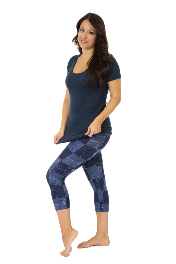 Mosaïque Denim - Capris