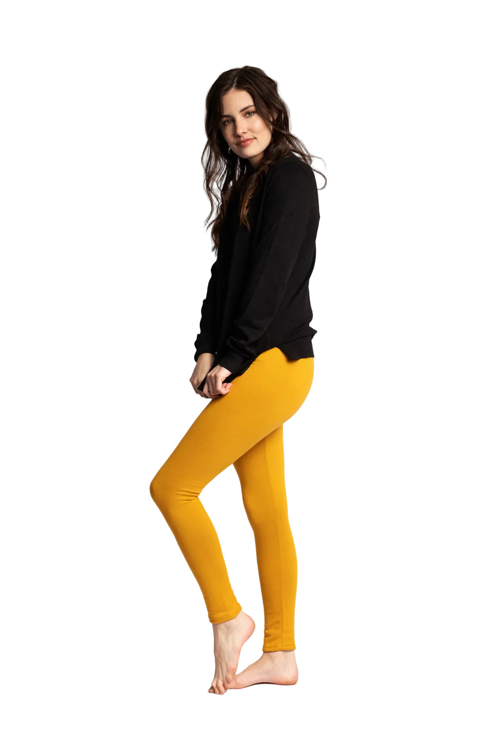 Mustard Yellow - Cozy Lined