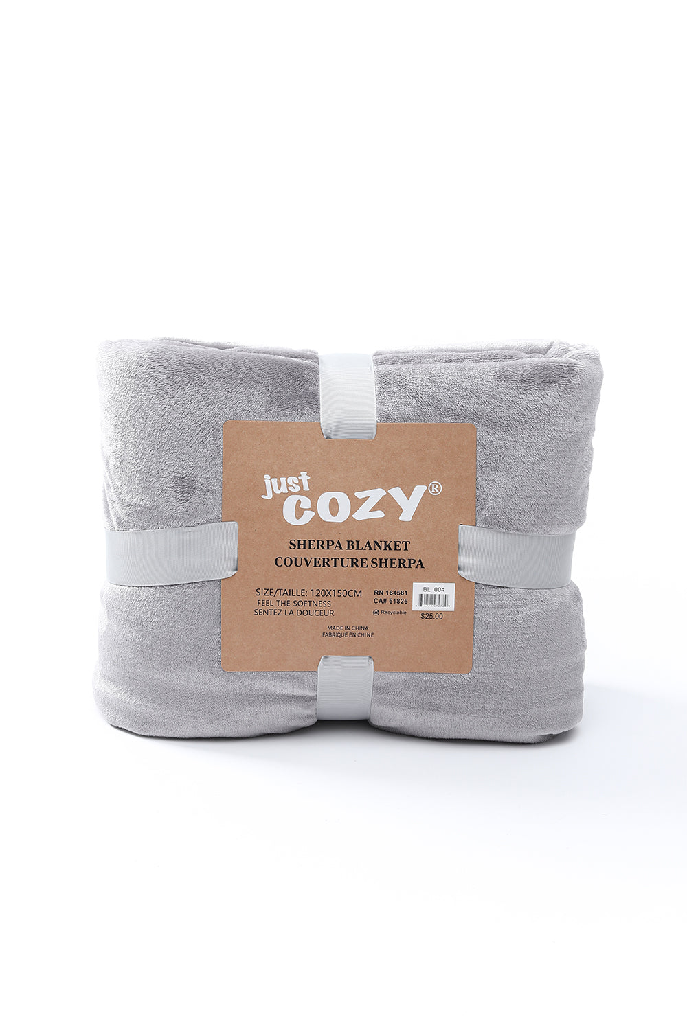 Gray - Couverture Sherpa