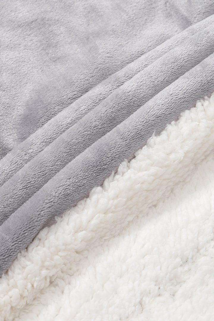 Grey - Sherpa Blanket