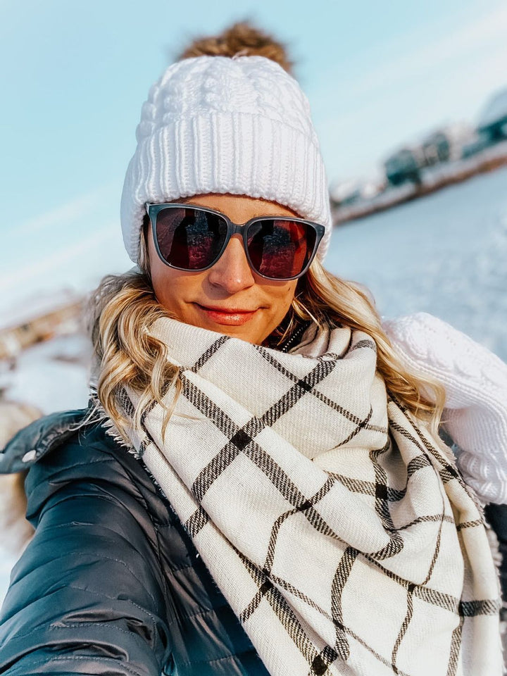 Ensemble de neige juste confortable