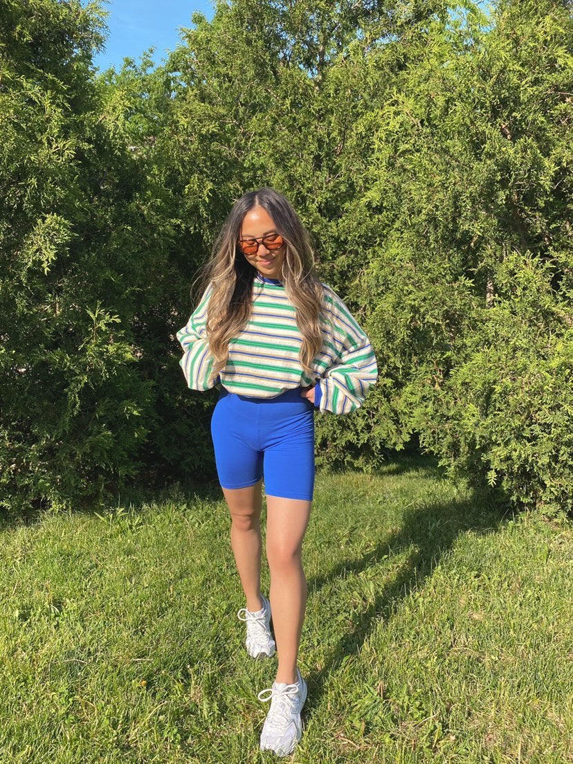 Shorts bleu royal