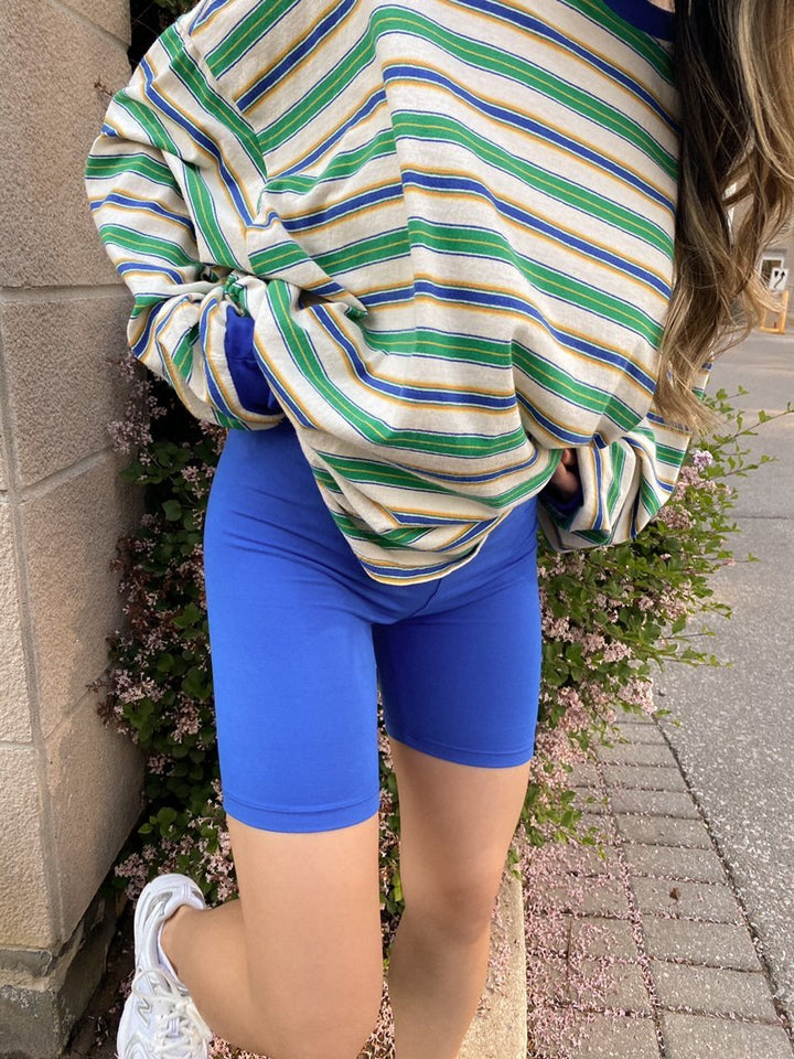 Shorts bleu royal