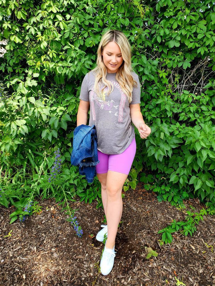 Shorts lilas