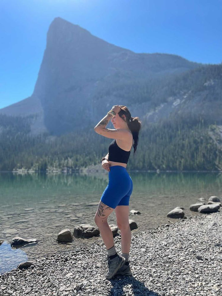 Shorts bleu royal