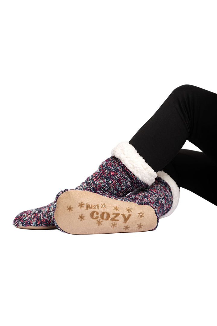 Multicolored - Cozy Slipper Socks