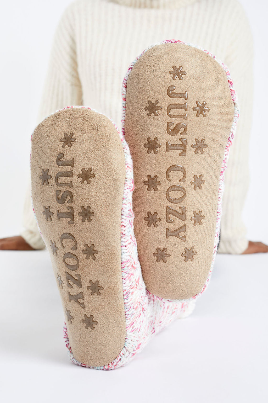 Coloré - Chaussettes pantoufles confortables
