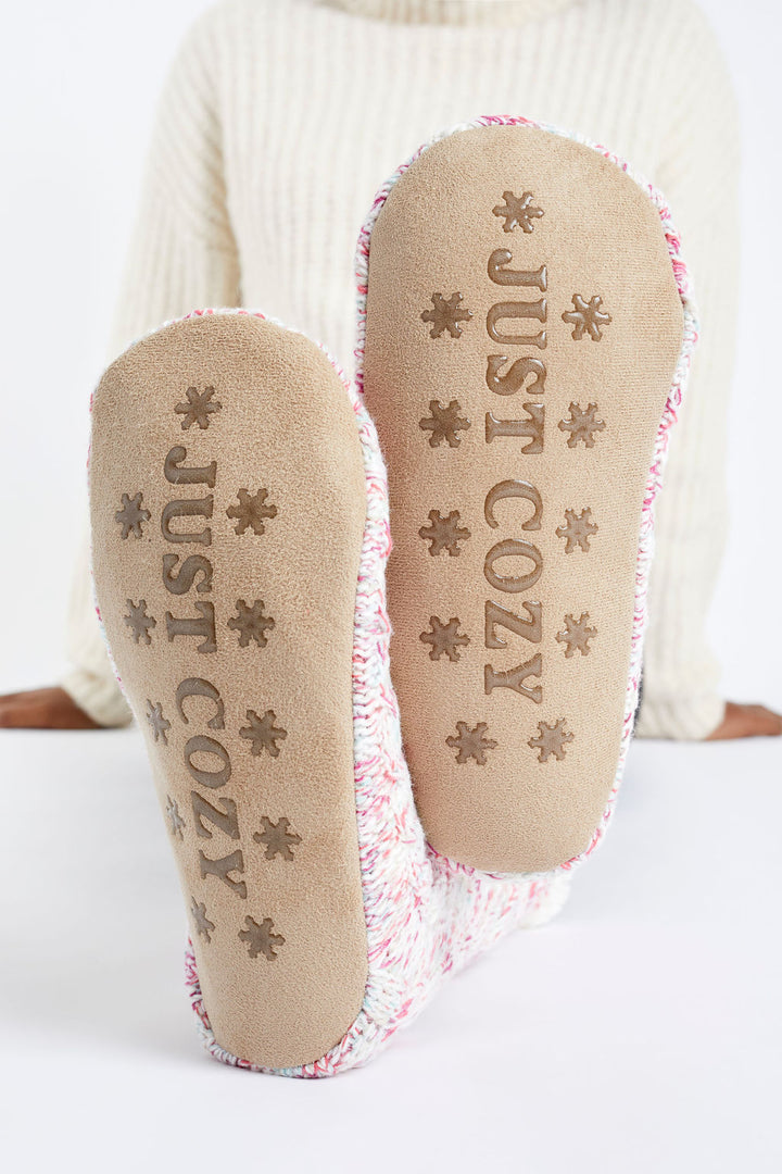 Coloré - Chaussettes pantoufles confortables