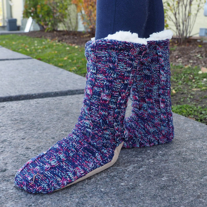 Multicolored - Cozy Slipper Socks