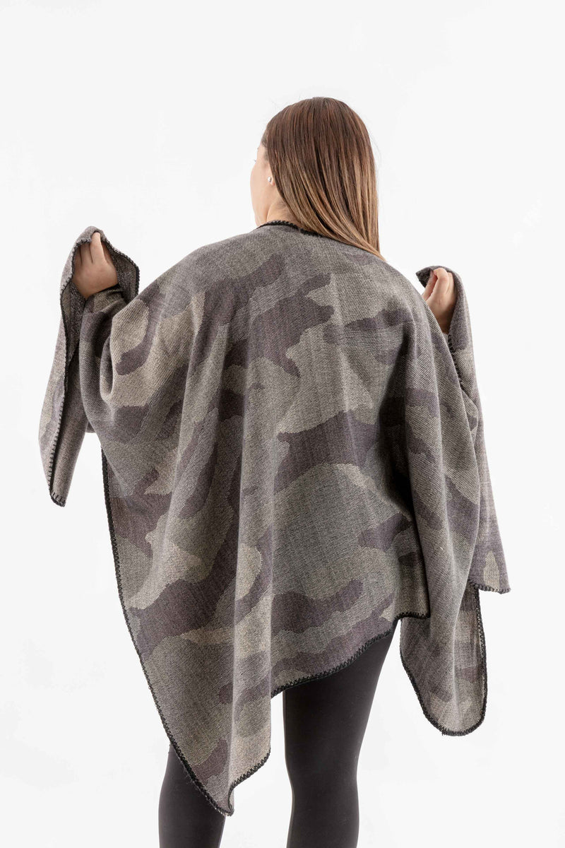 Sasha - Poncho Scarf – Just Cozy