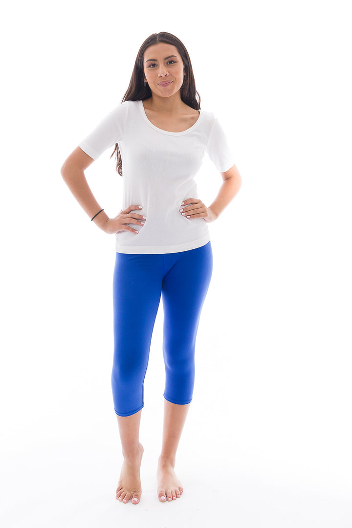 Royal Blue - Capris